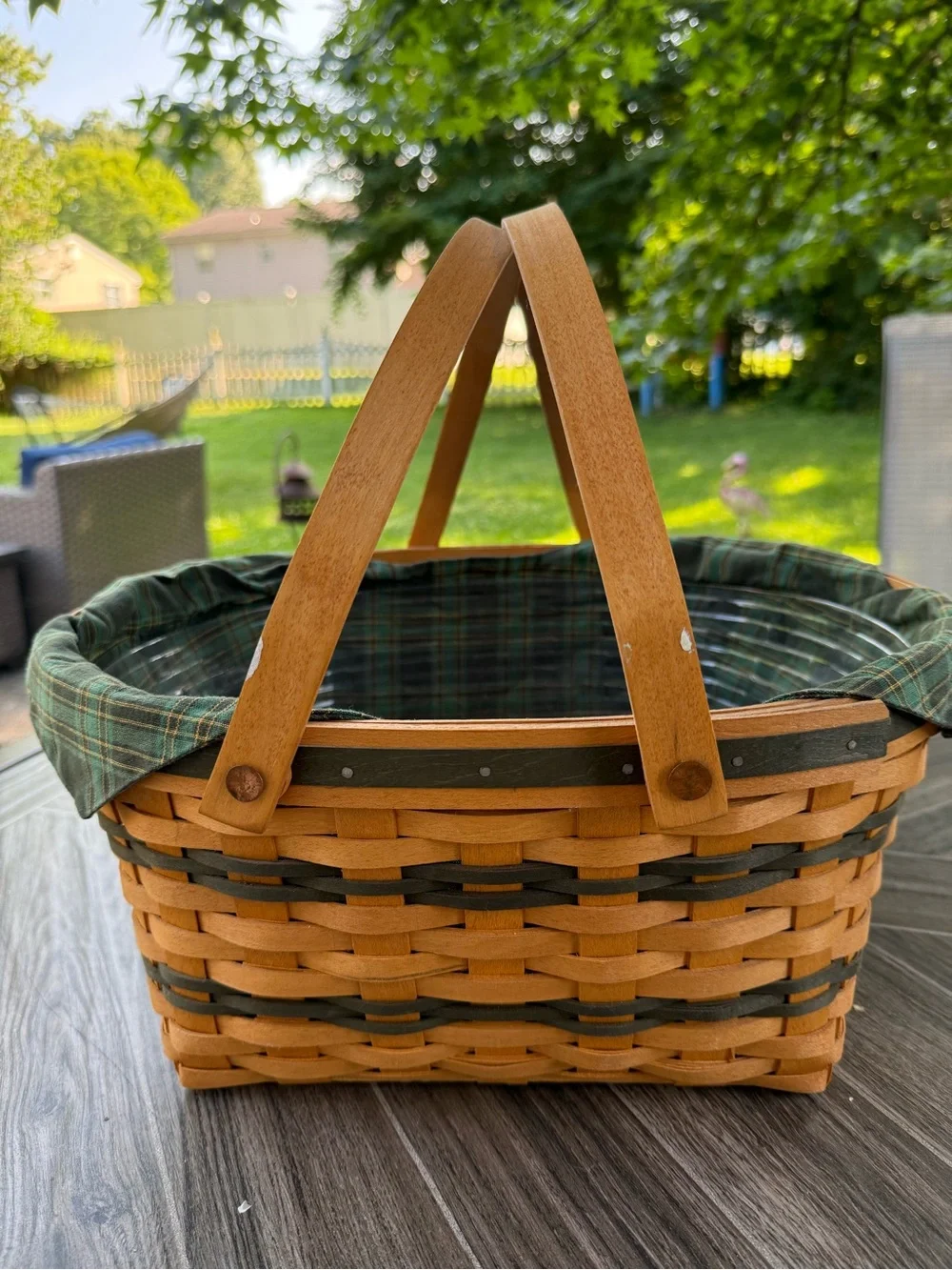 Longaberger Traditions Community Handwoven Basket w/Liner ***see photos